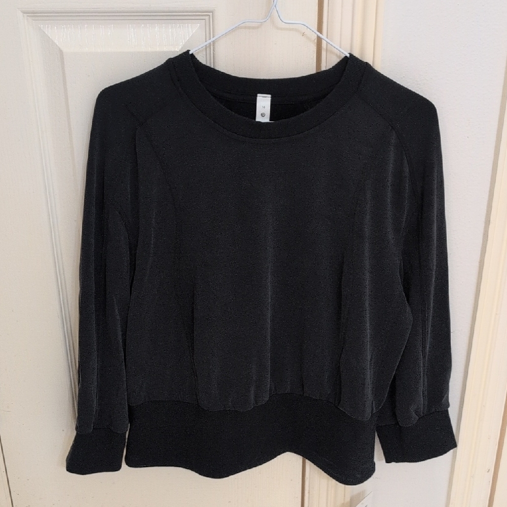 Lululemon Athletica Softstreme Ribbed Hem Pullover